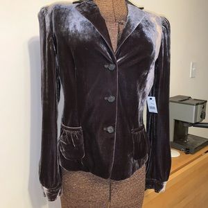Classic Velvet blazer by Tahari